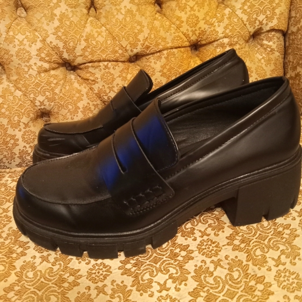 Chunky platform shoes